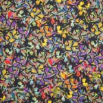 kleurrijke viscosetricot