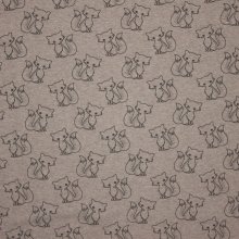 sweater vosjes beige