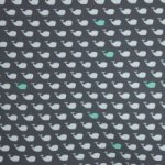 Mies & Moos combi print walvis grijs
