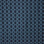 jacquard zwart blauw