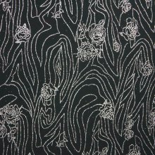 tricot zwart zilver