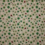 canvas met klavertjes en lieveheersbeestjes