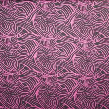 Tricot abstract motief