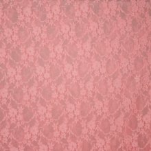 Kant roze met bloemen