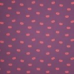 Milliblu's katoentricot met mondjes Easy Chic
