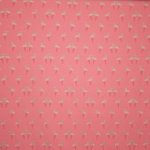 Koraalroze tricot met flamingo in glitter