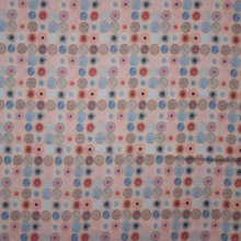 glanzende viscose met cirkeltjes