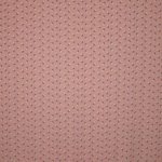 zachtroze polyester met kleine bloempjes