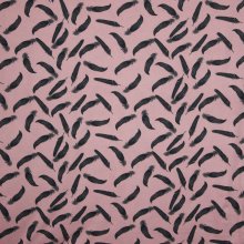 tricot met veertjesprint