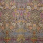 Satijn met paisleymotief