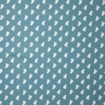 katoentricot met voetjesprint