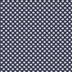 Katoentricot visjes blauw /wit