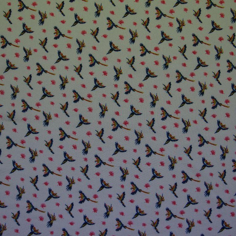 Radiance  viscose met vogeltjes