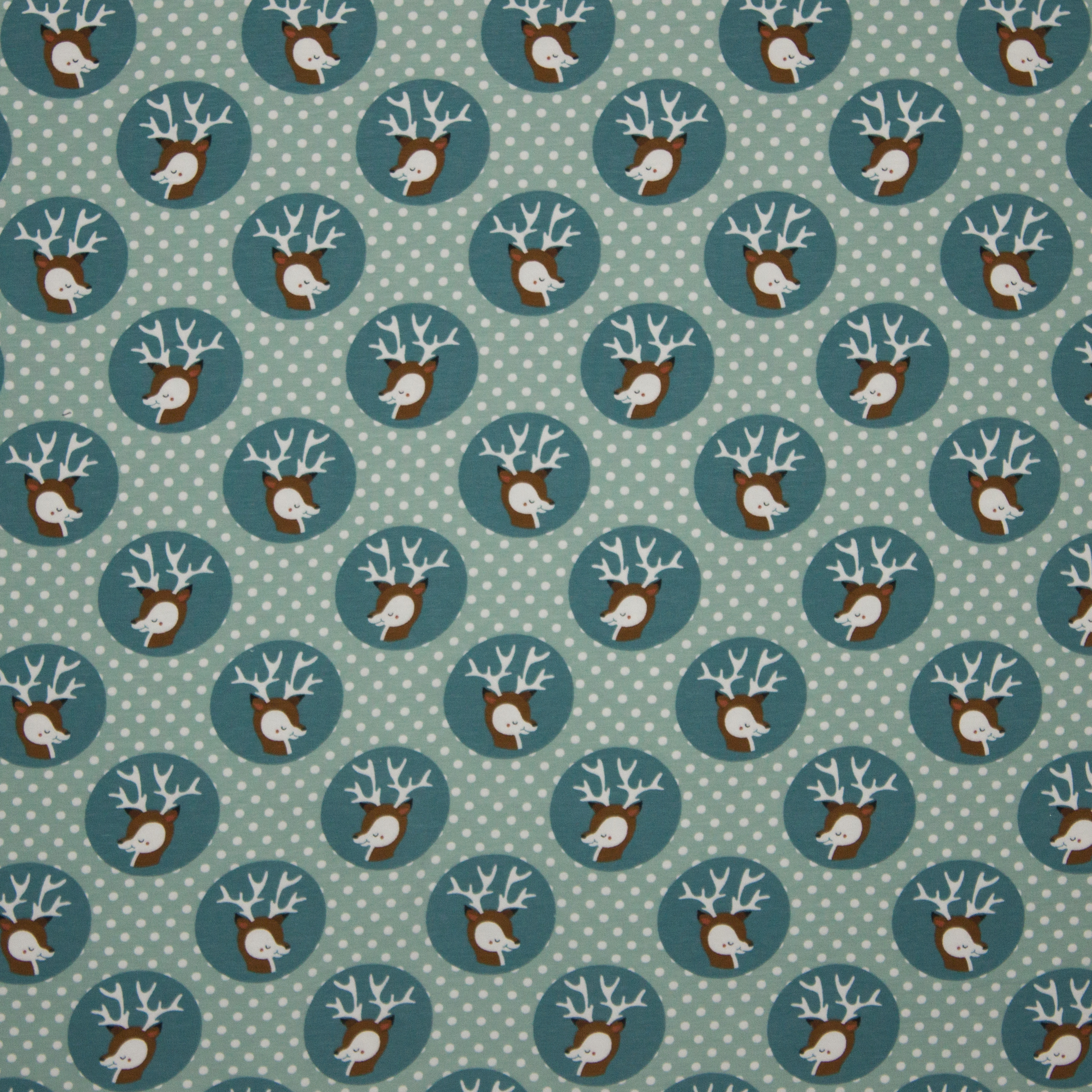 tricot munt met rendiertjes