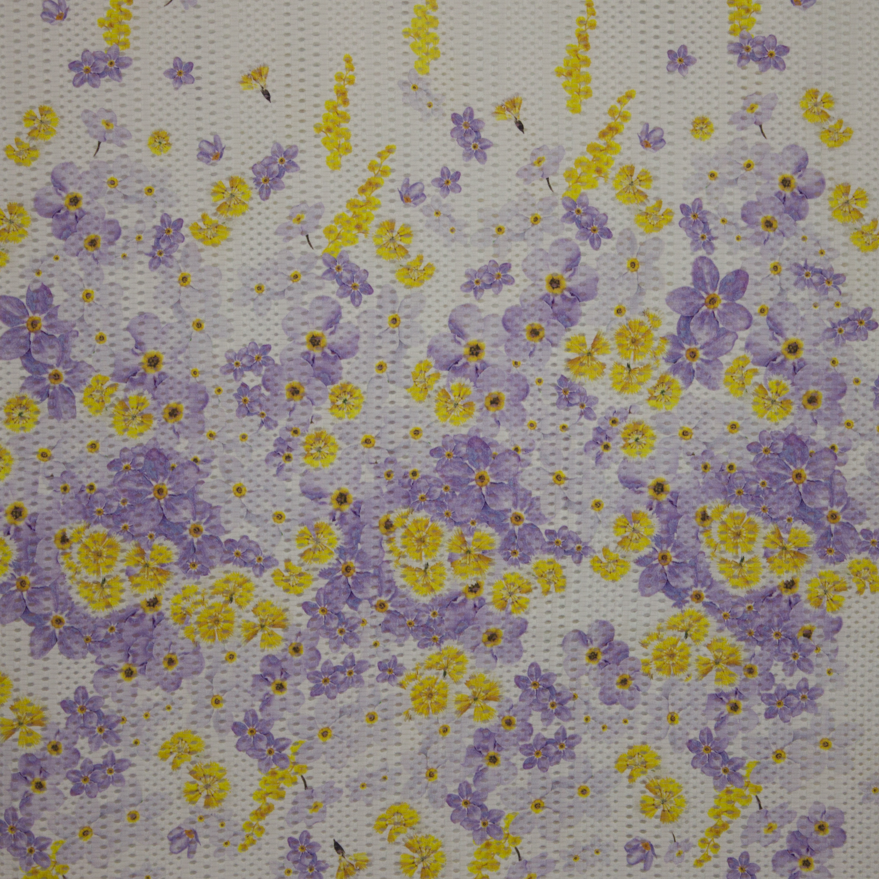 katoen met bloemenprint