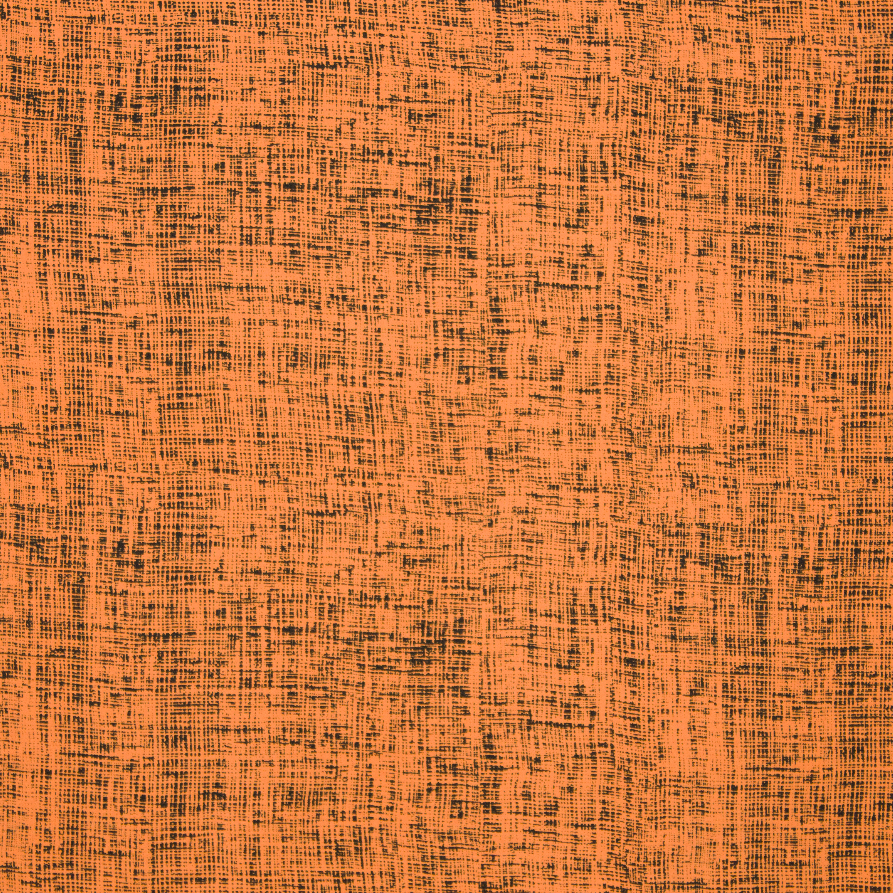 Katoentricot Fluo orange/black