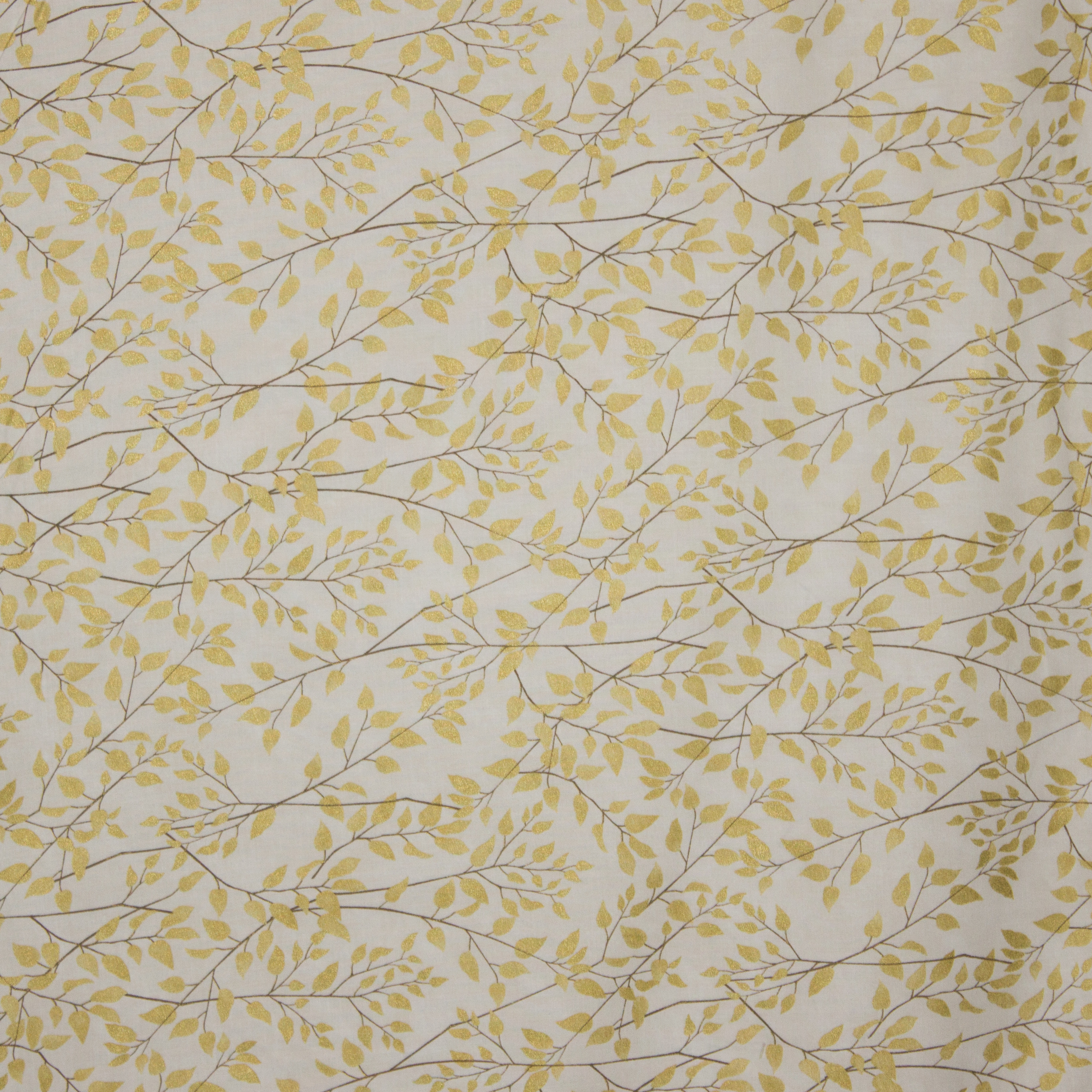 Katoen Janelle Leafy Branches Cream