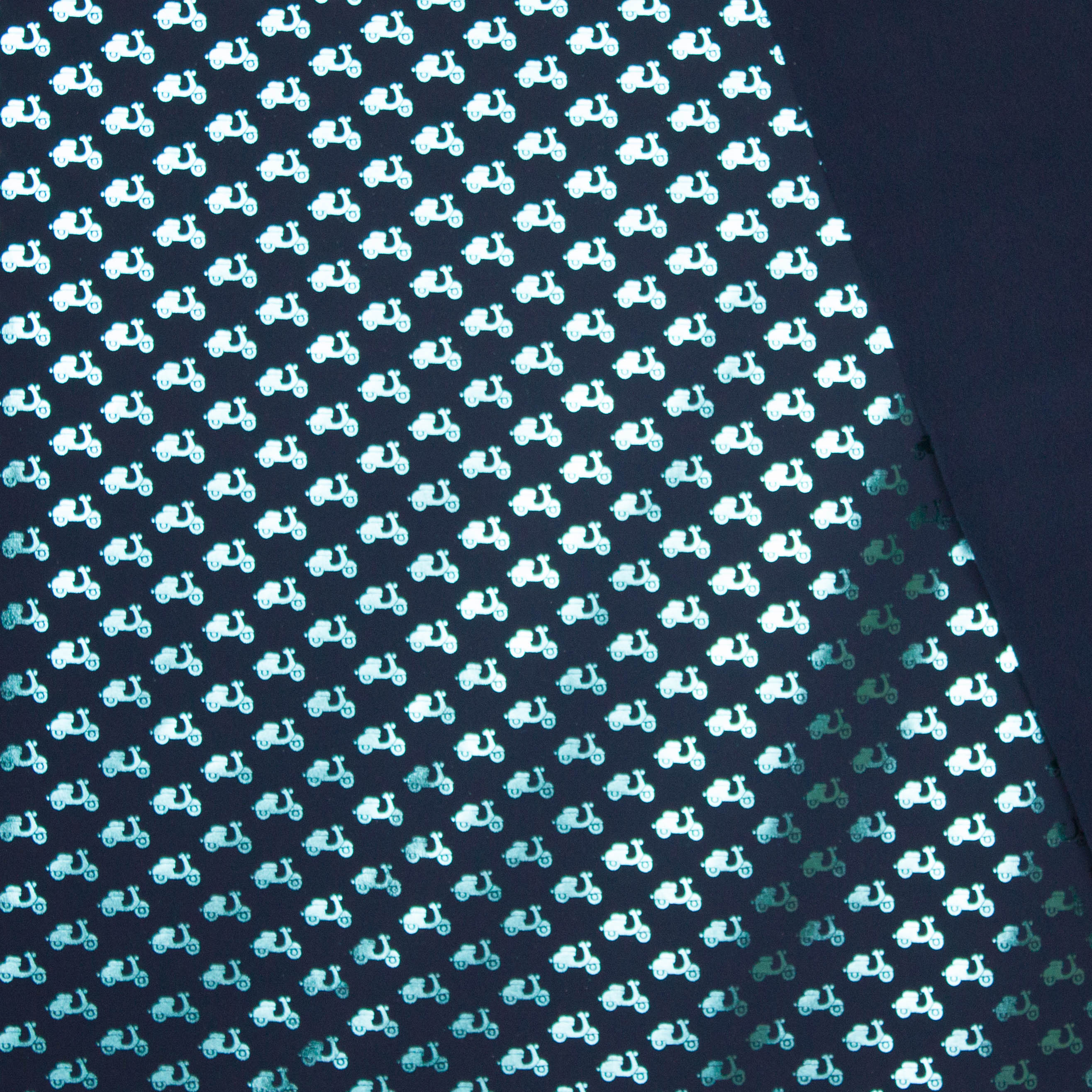 softshell donkerblauw met scooters