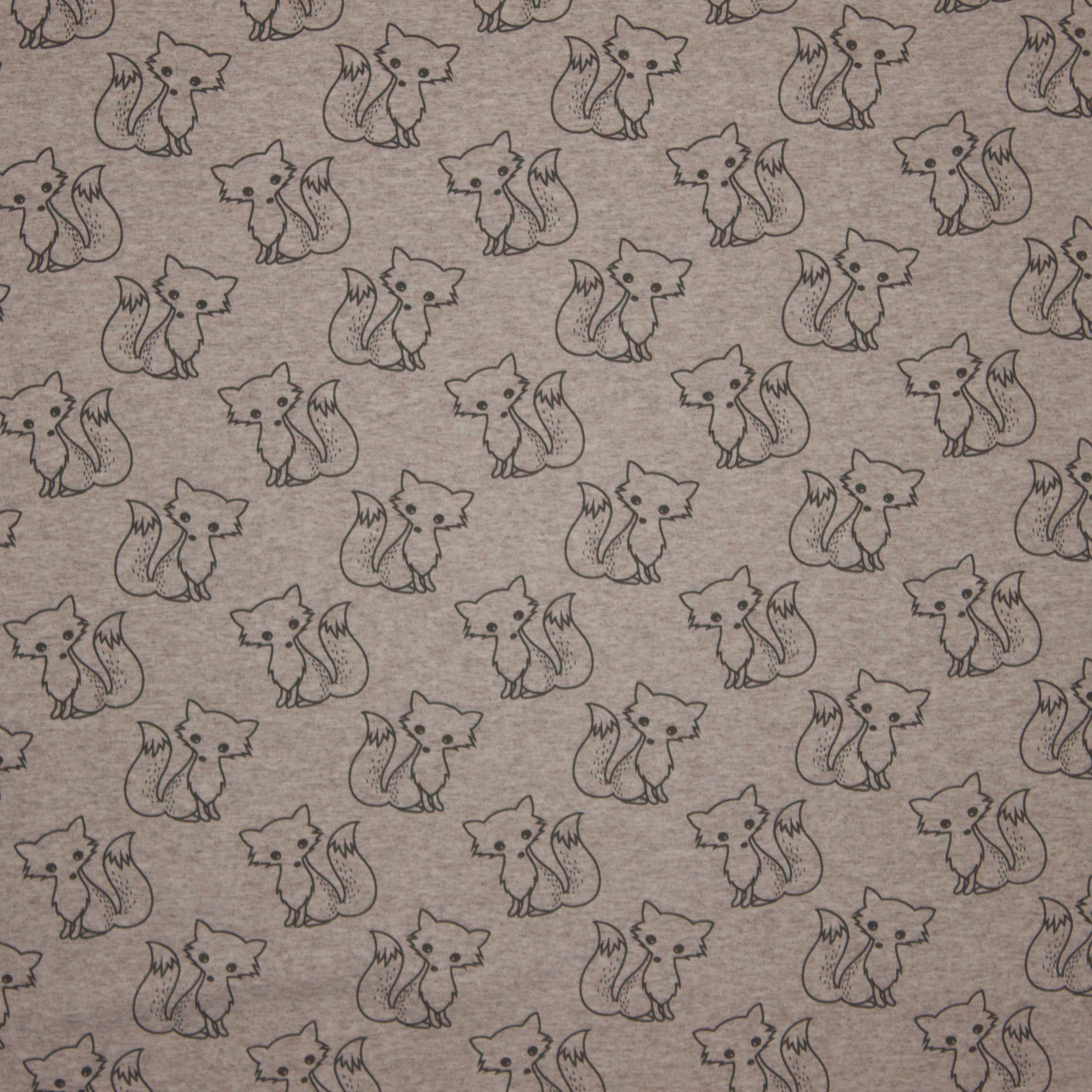 sweater vosjes beige