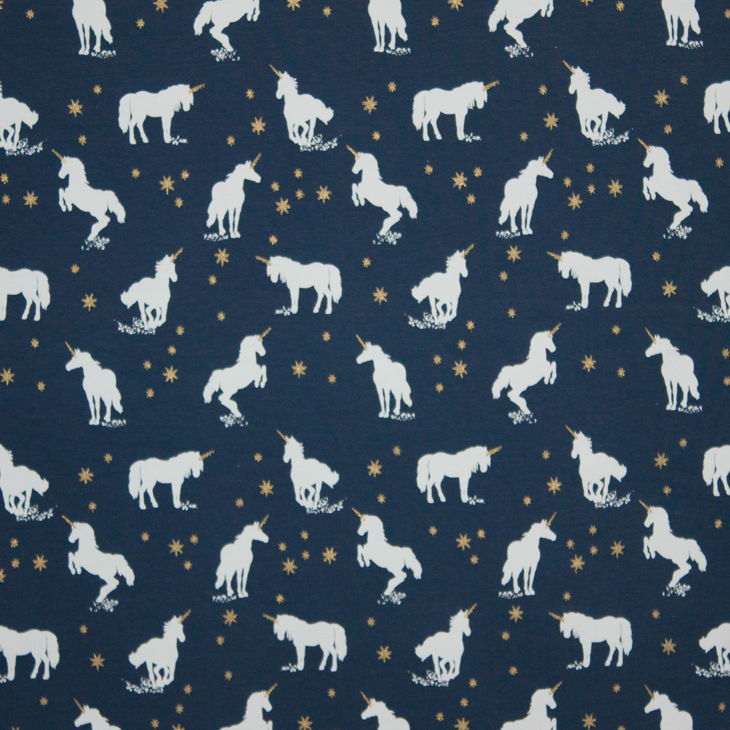 sweater jeansblauw Unicorn