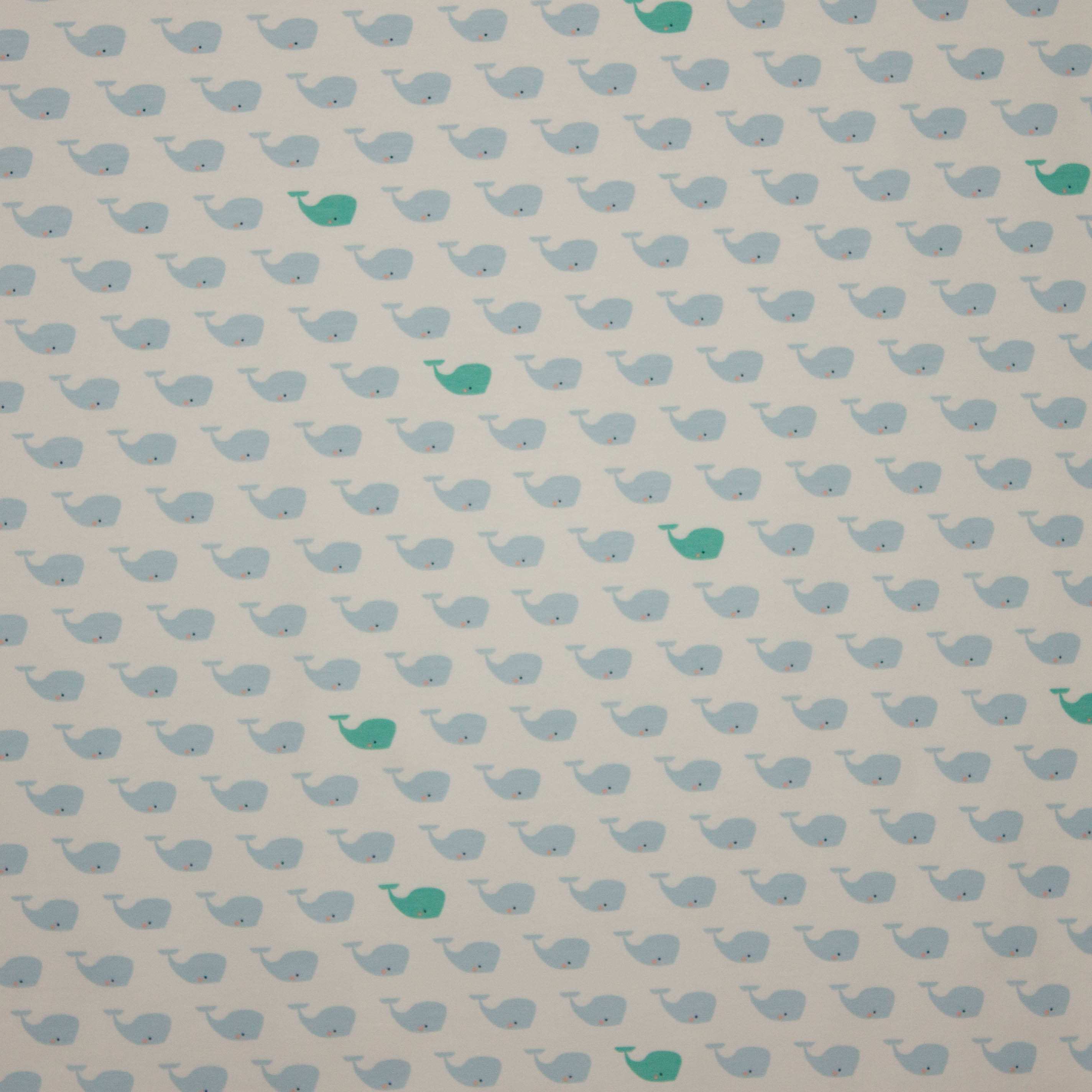 Mies & Moos combi print walvis ecru