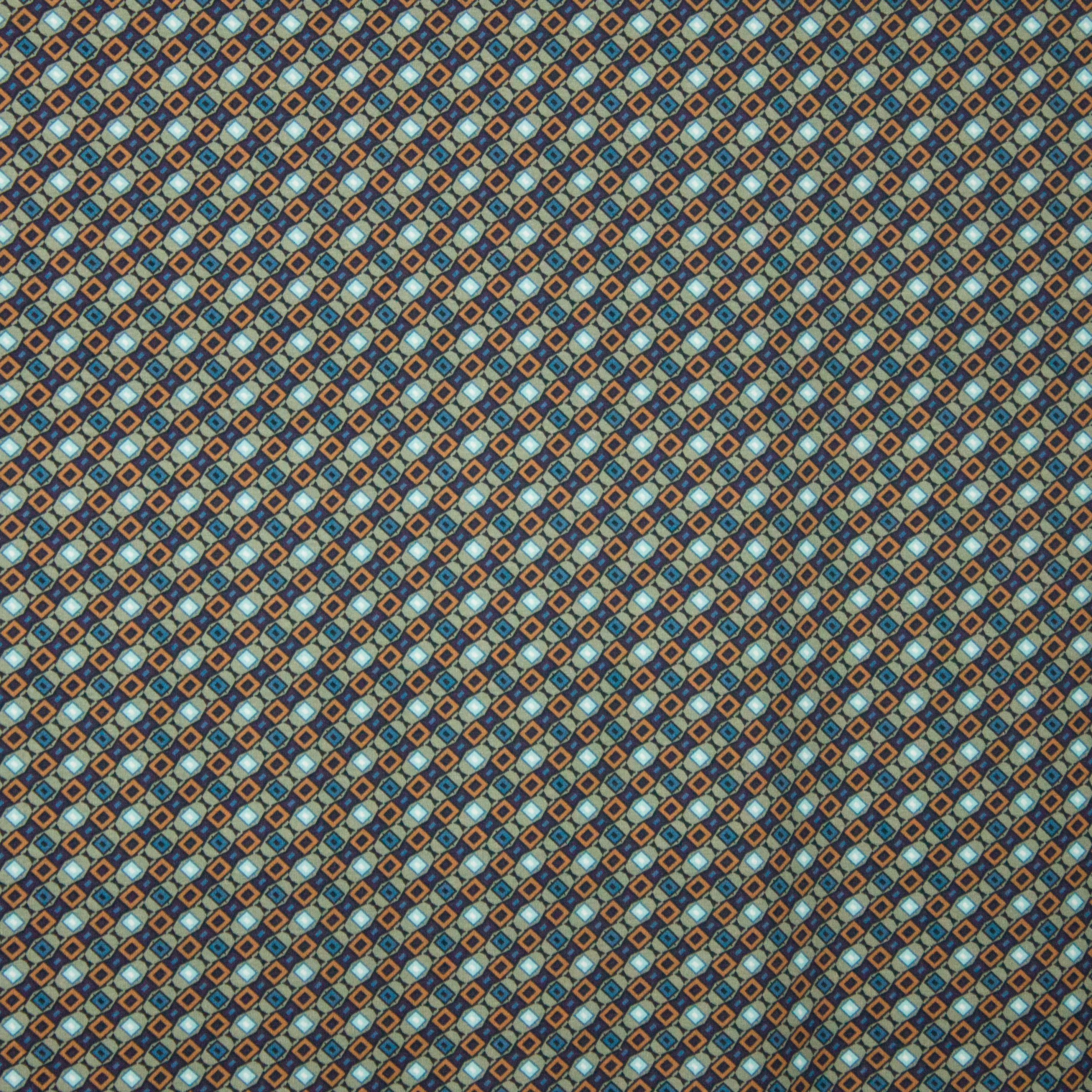 tricot met abstracte blokjes