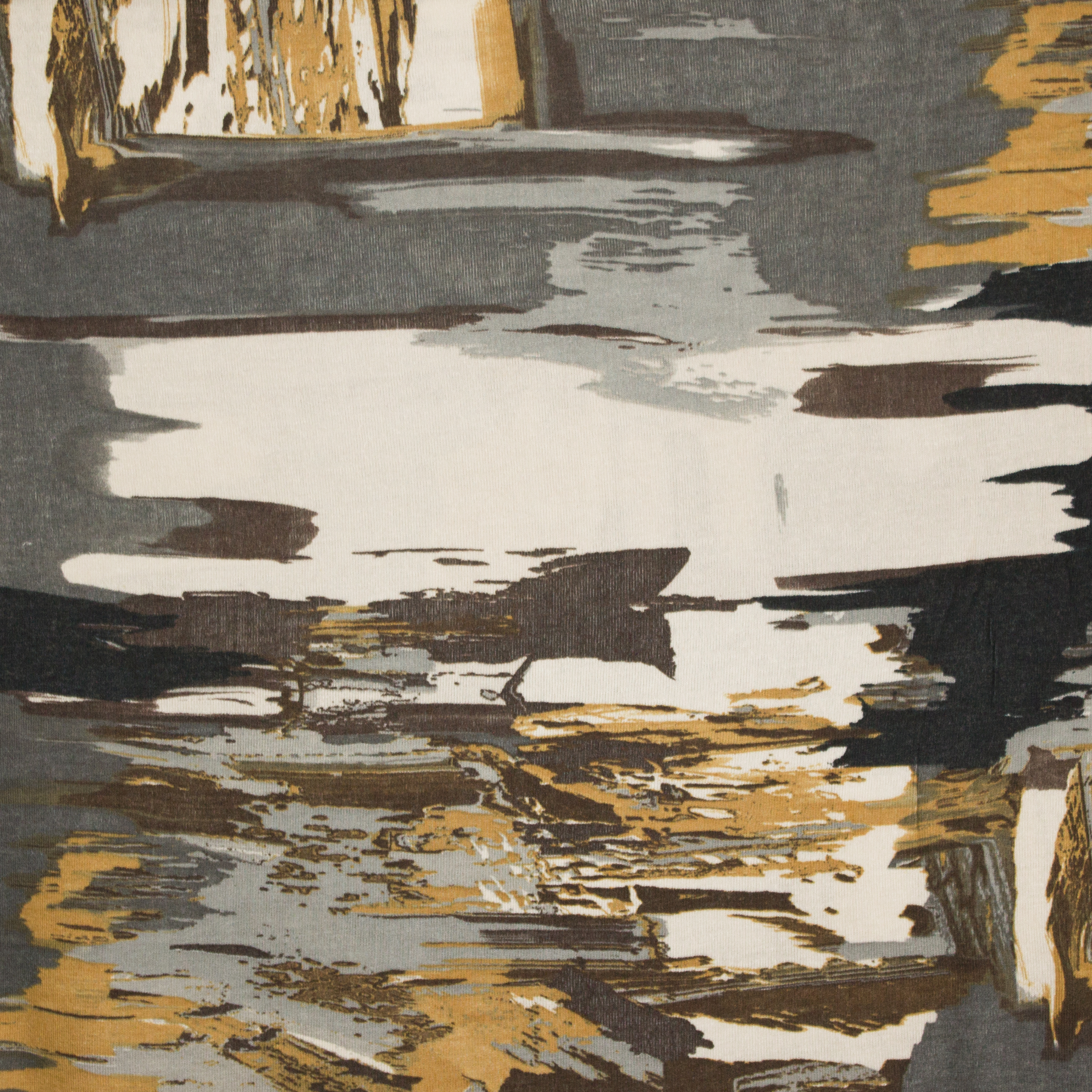 fijn breitje met abstract motief