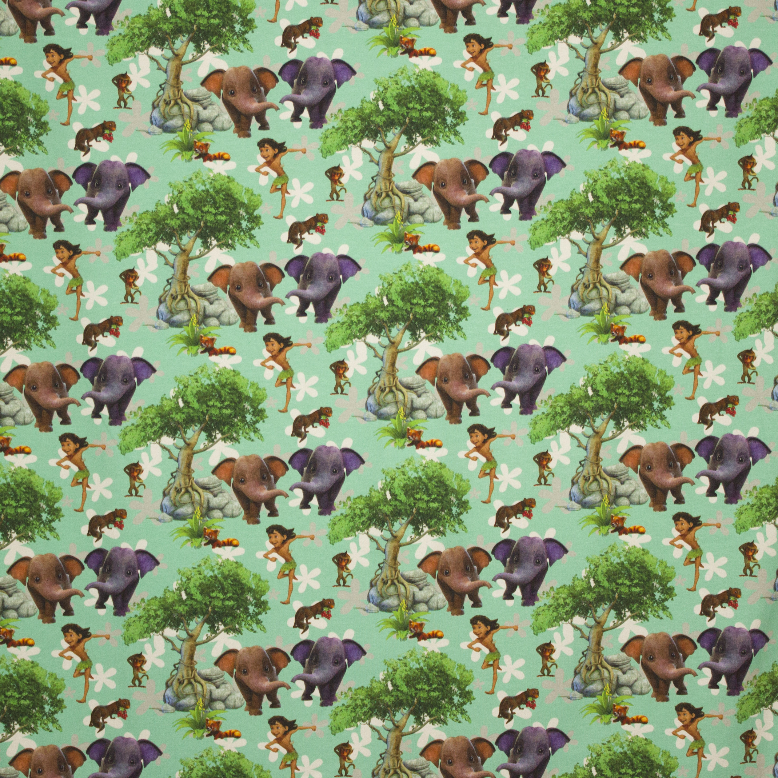 tricot met Jungle Book motief