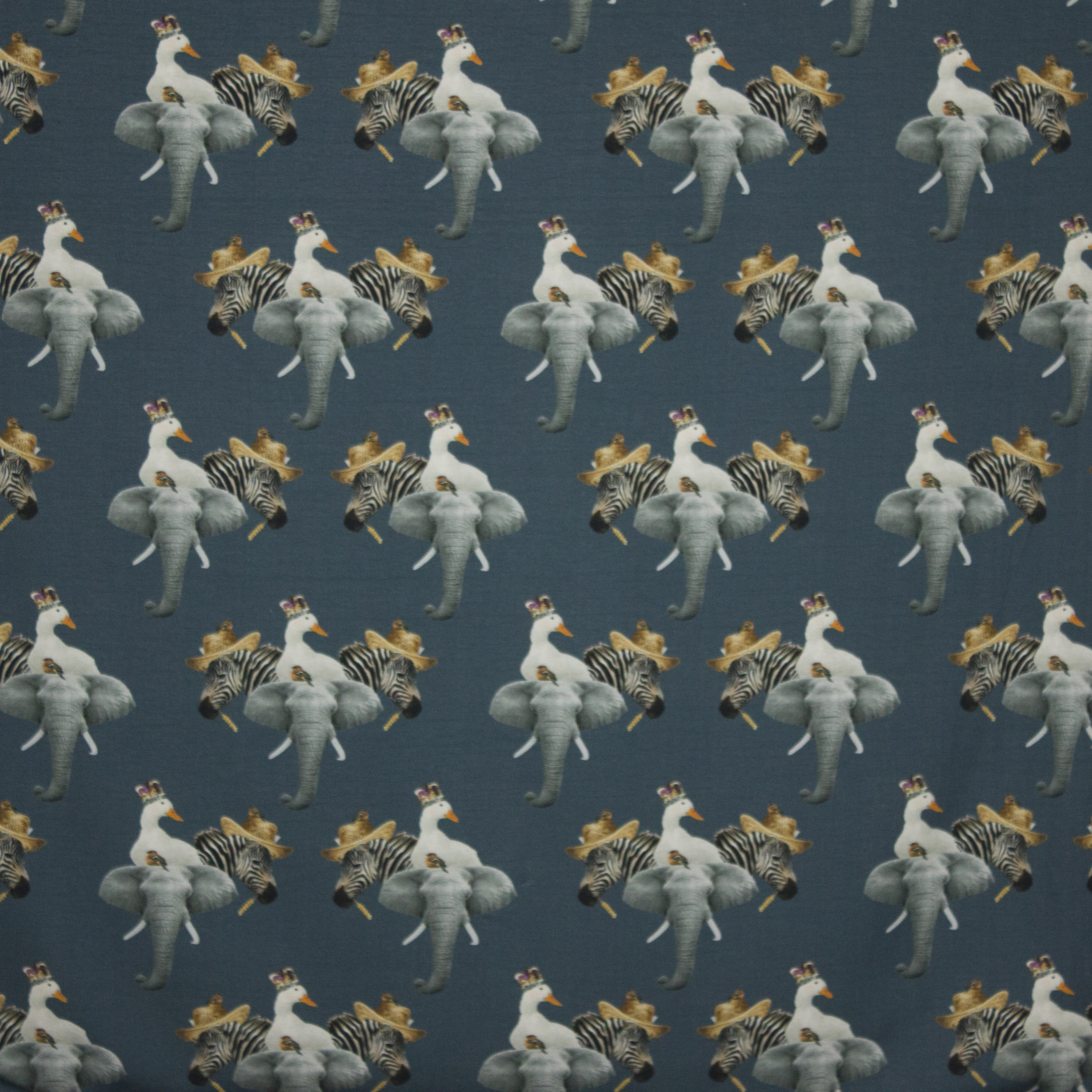 Tricot met dierenprint