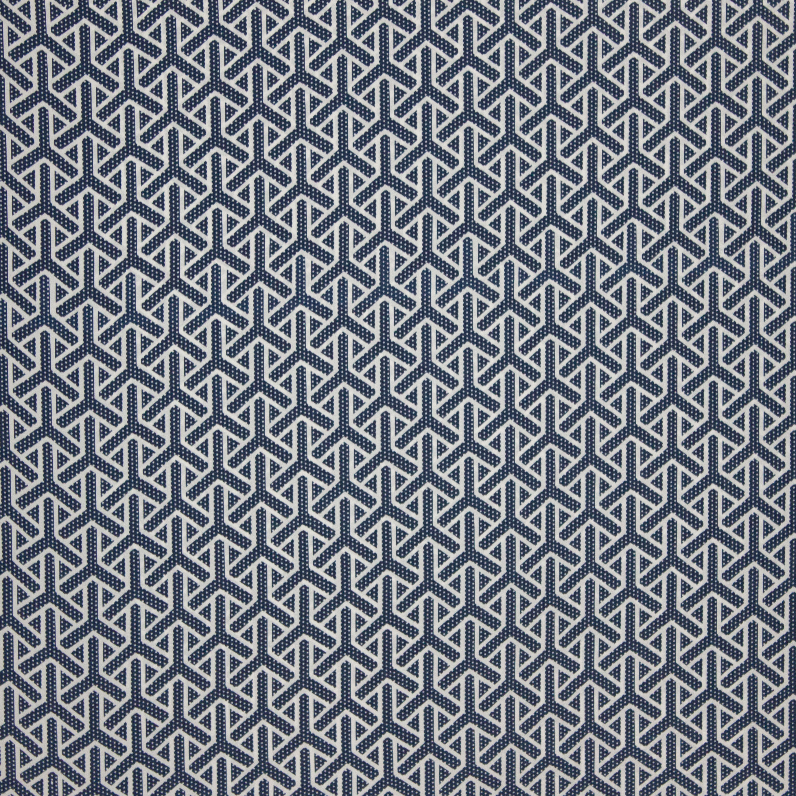 Fijne polyester met abstract motief