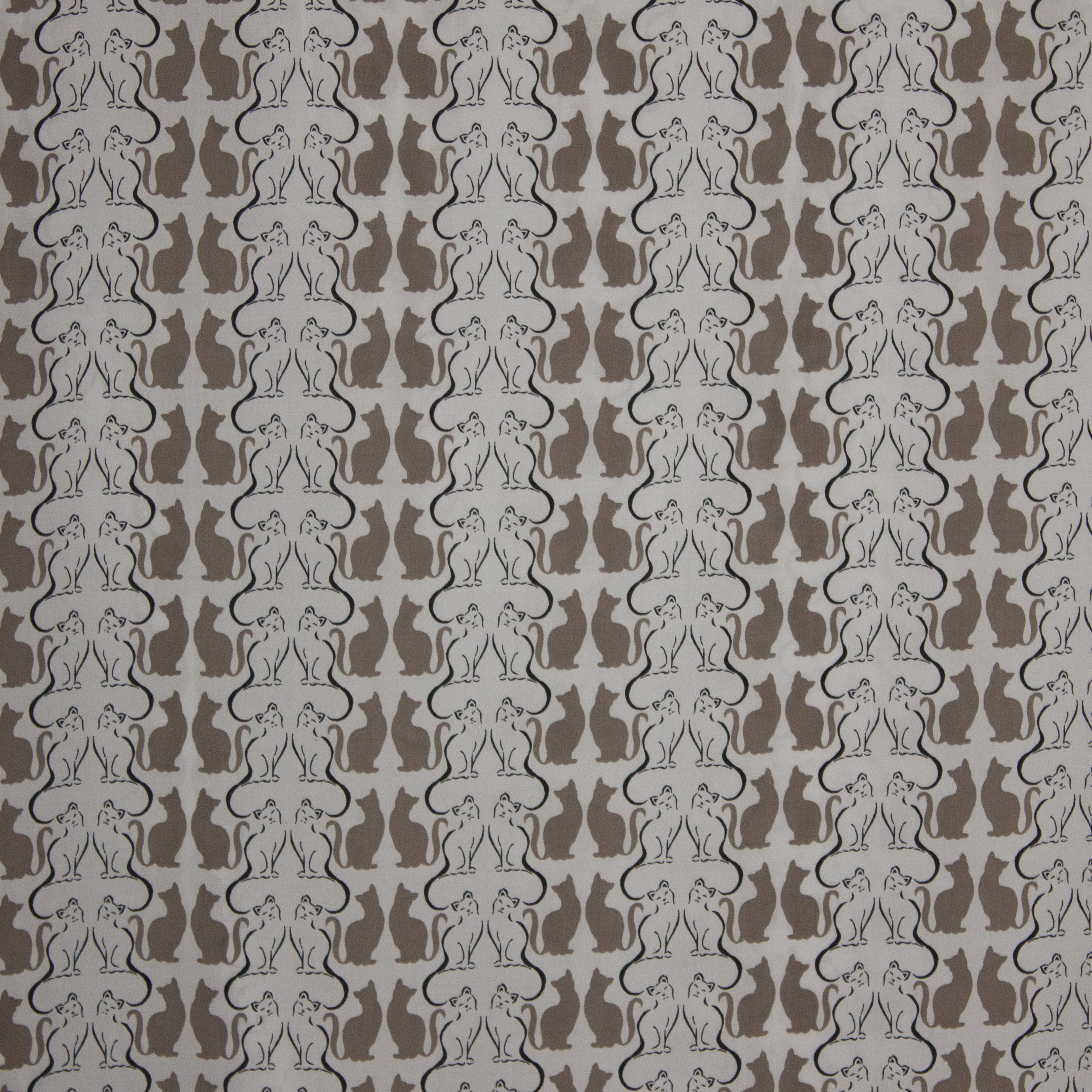 Milliblu's viscose met poezenmotief Wild Things