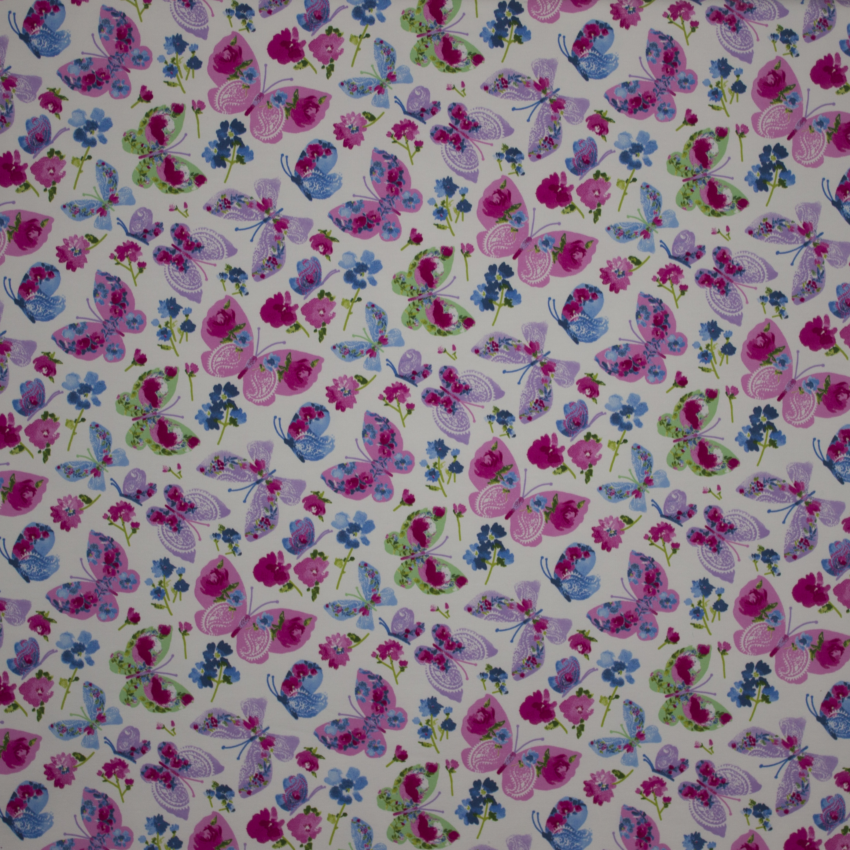 Milliblu's French terry sweater Floral Harmony