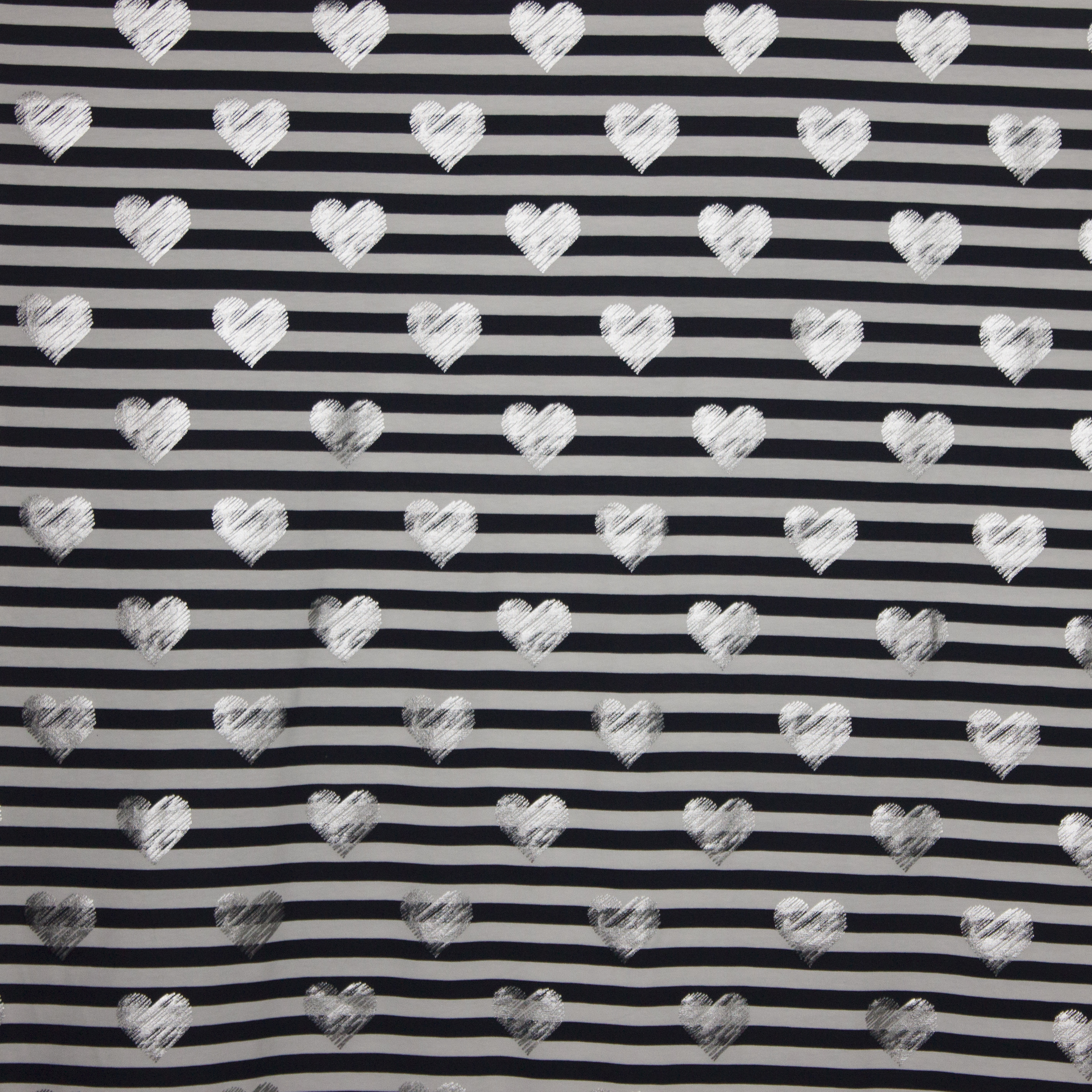 tricot Marine met hartjes