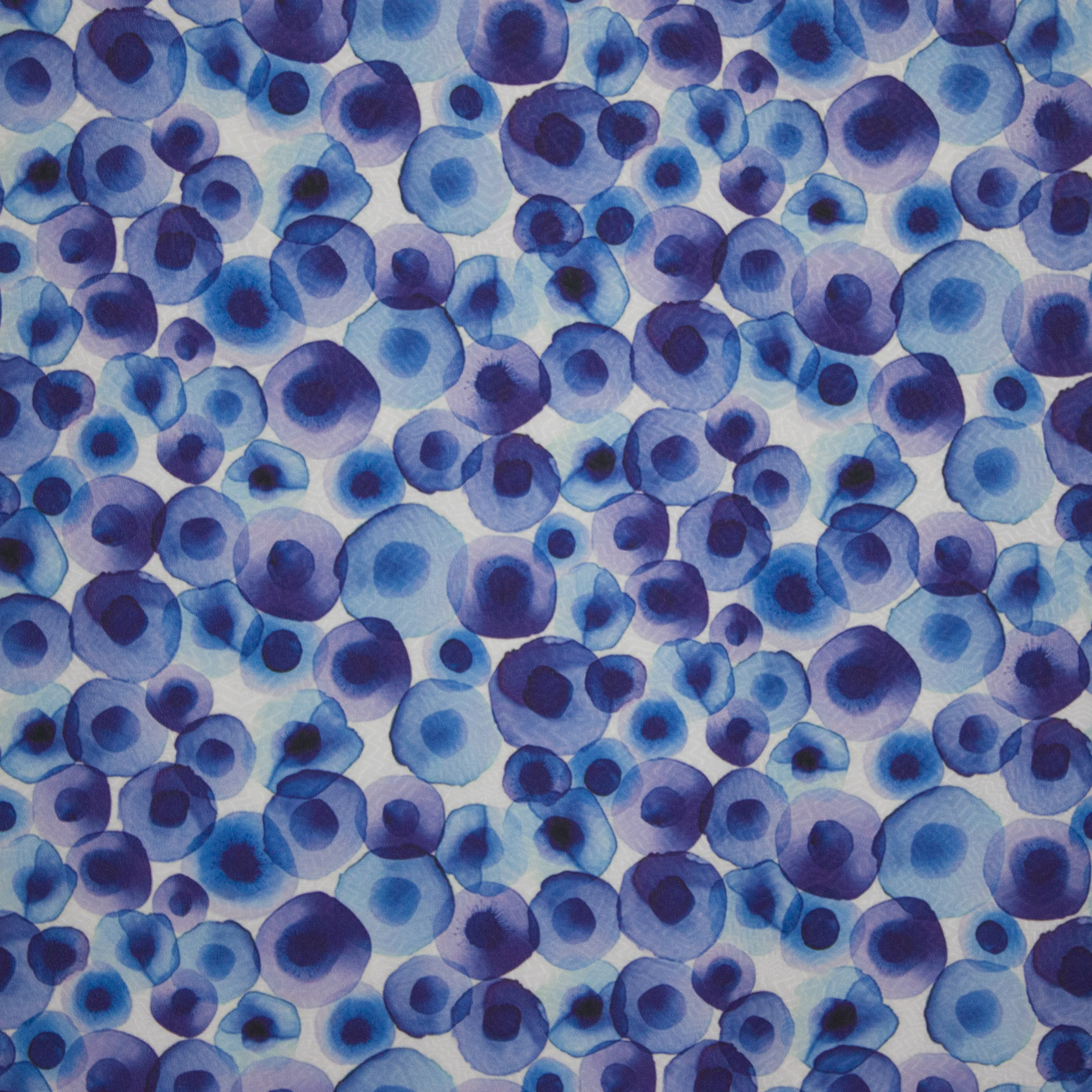 Geweven polyester met aquarelmotief