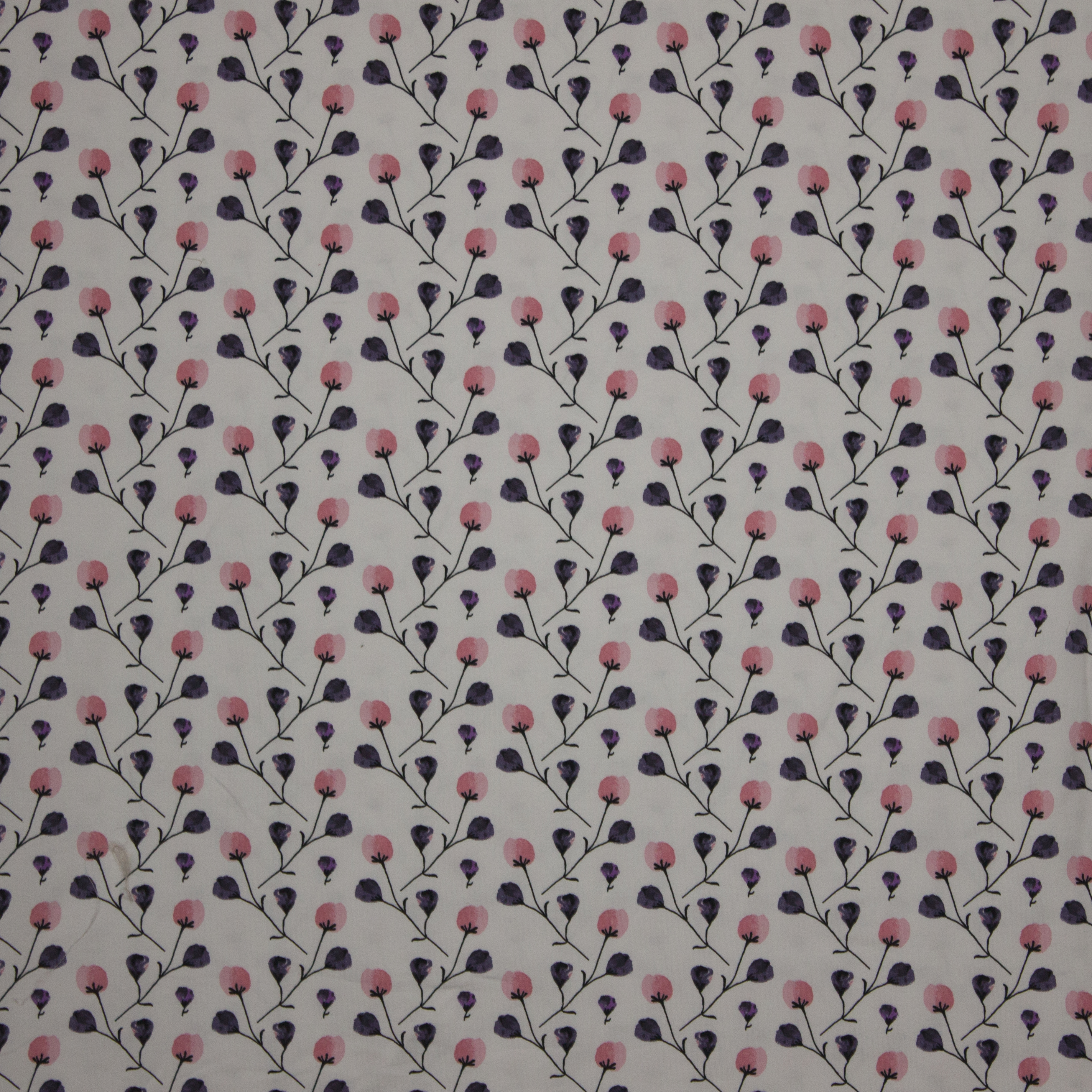 tricot met bloemmotiefje