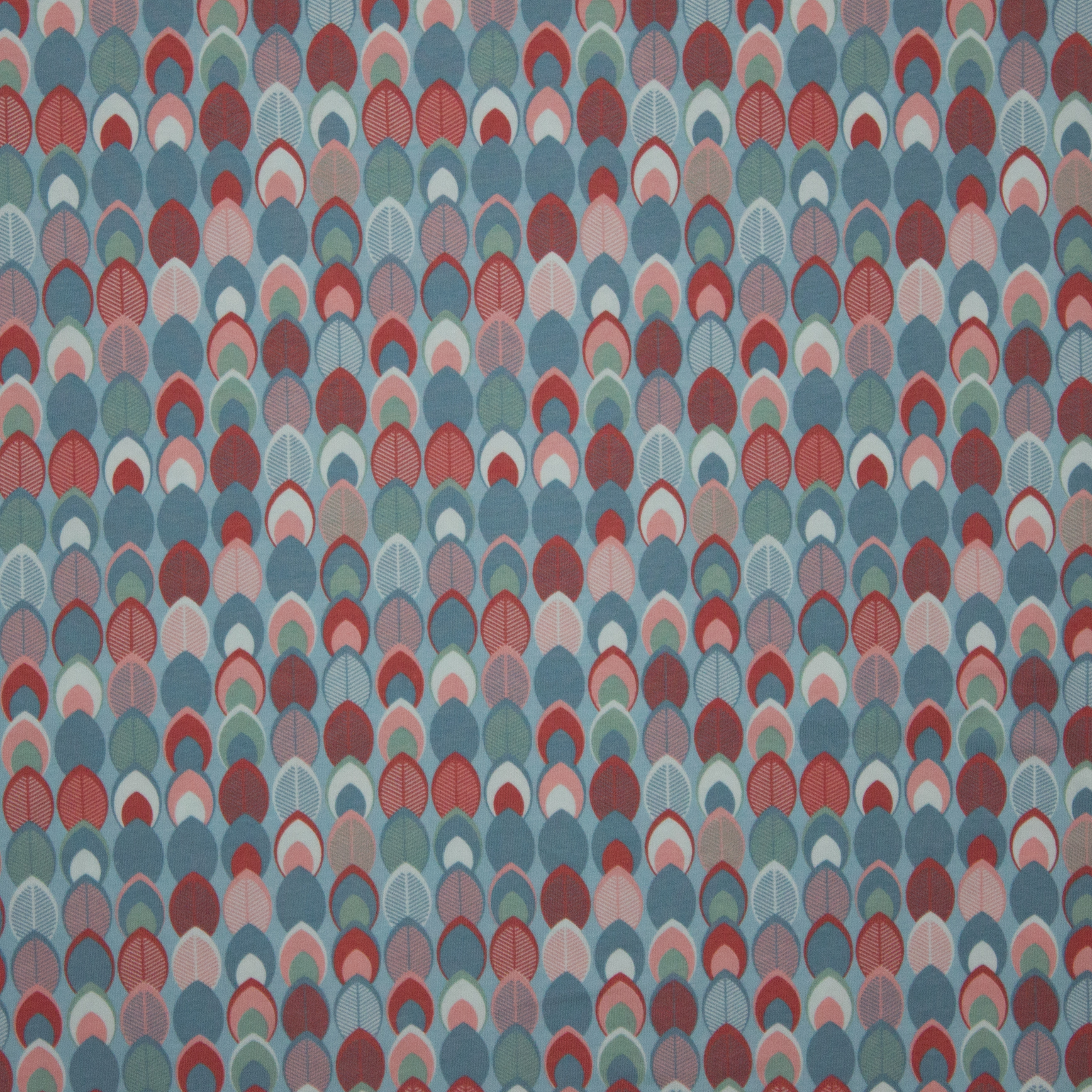 tricot met blaadjes