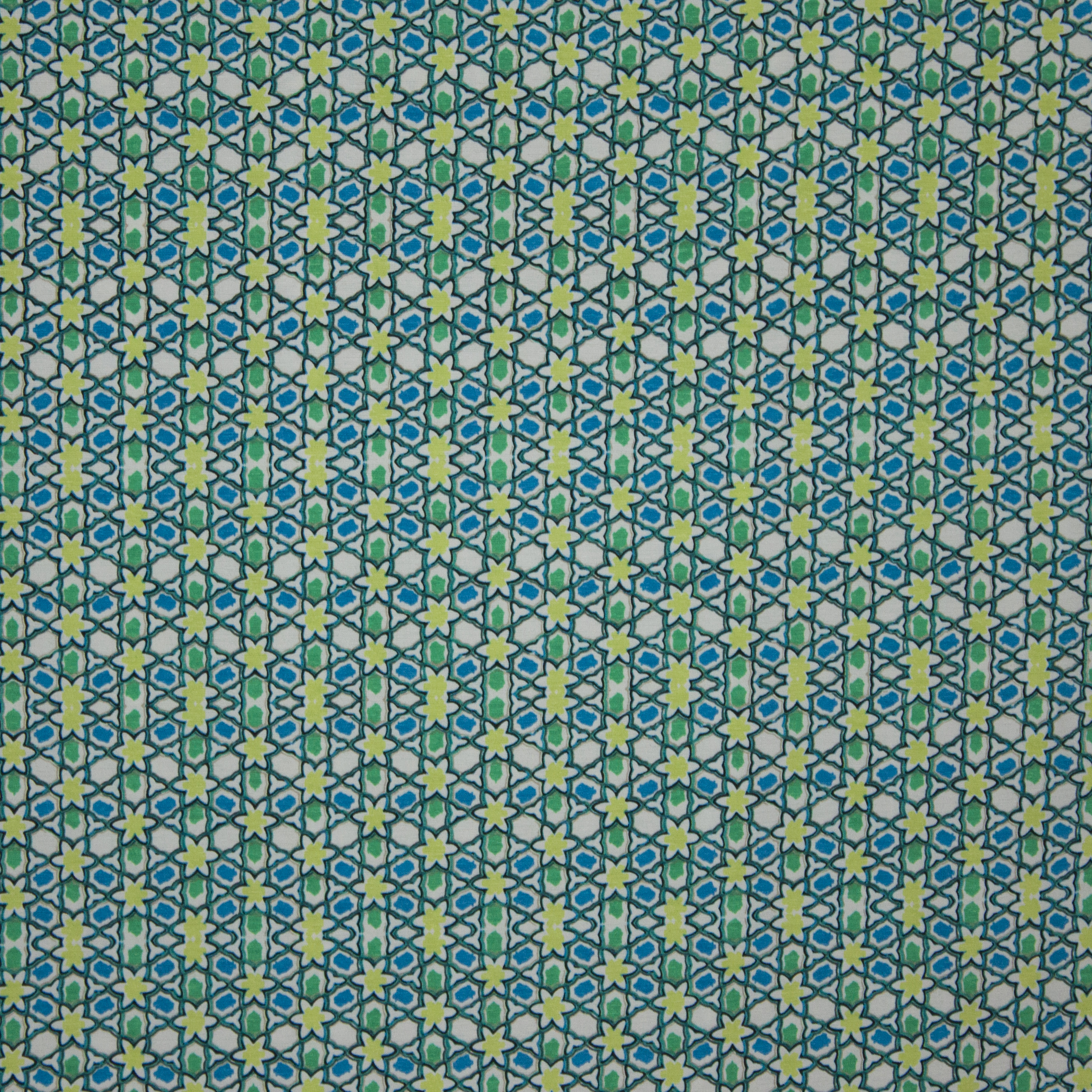 tricot met retro bloemetjes