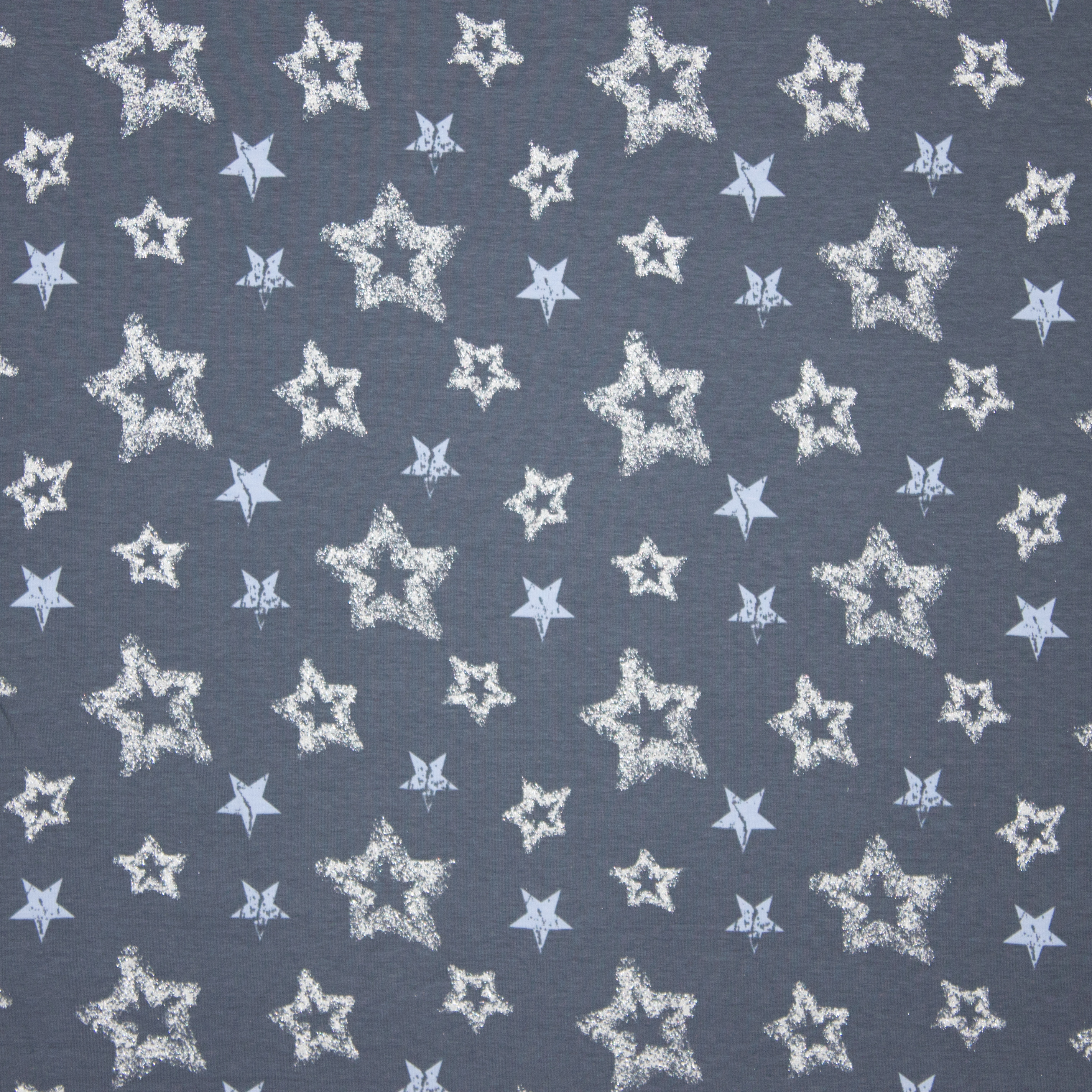 Katoentricot sterren