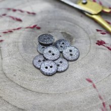 Knoopjes 12 mm 'Glitter-night' van Atelier Brunette
