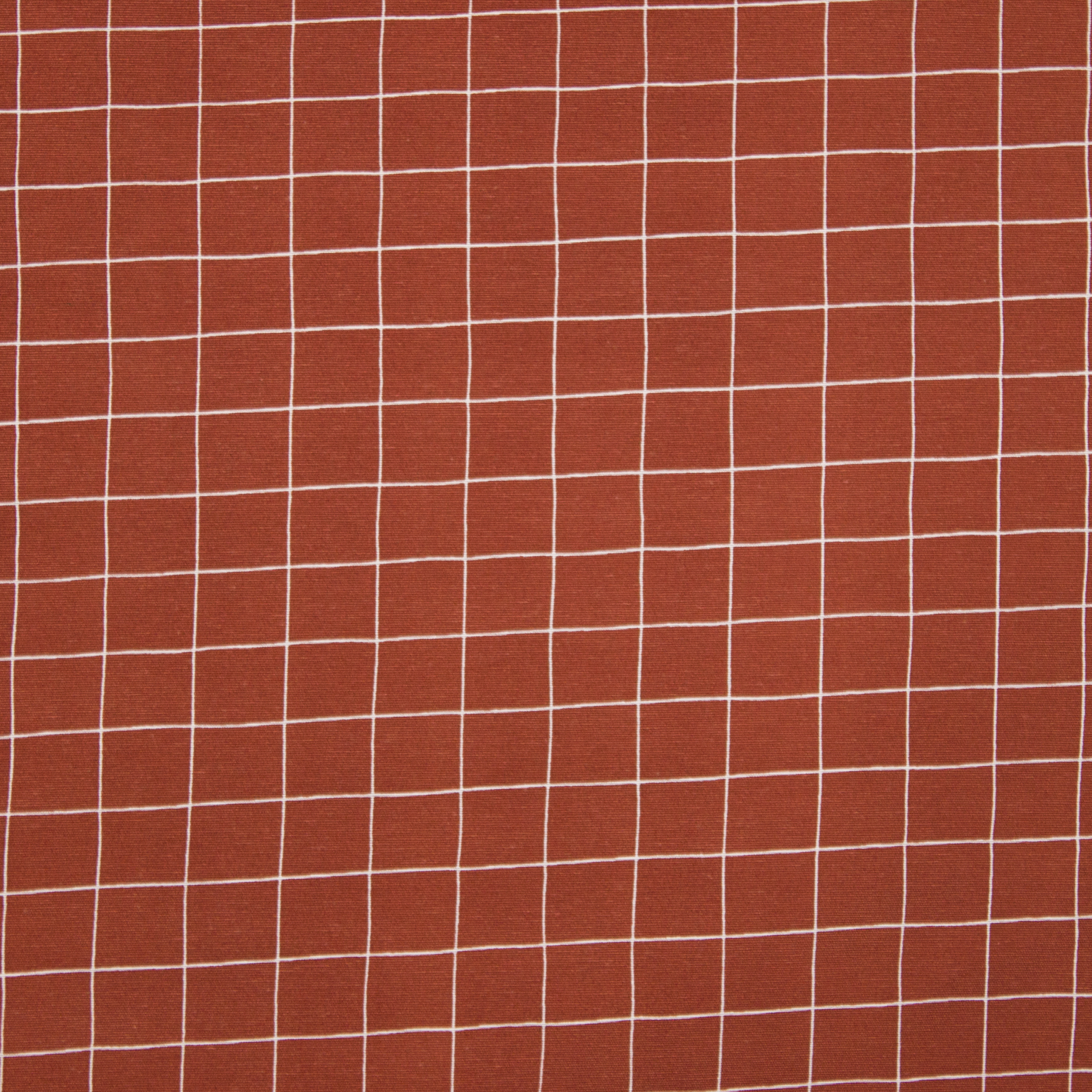 Roeste canvas met ruiten