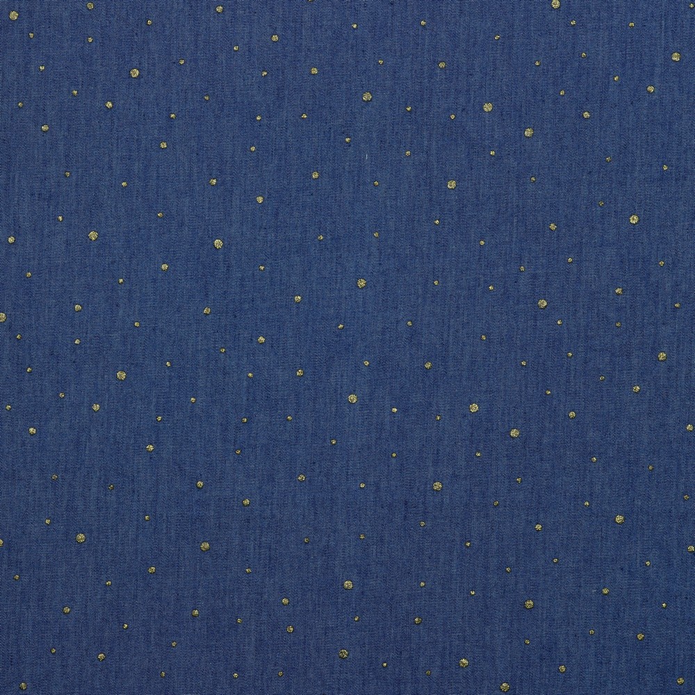 Jeans katoen met gouden stippen  van Poppy