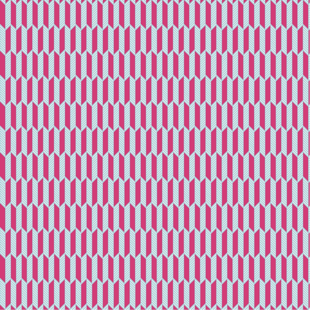 Blauw/ roze Katoen van Poppy
