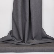 Gemêleerde grijze tricot in viscose / polyestermengeling van La Maison Victor