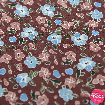 Viscose Met Bloemen van La Maison Victor
