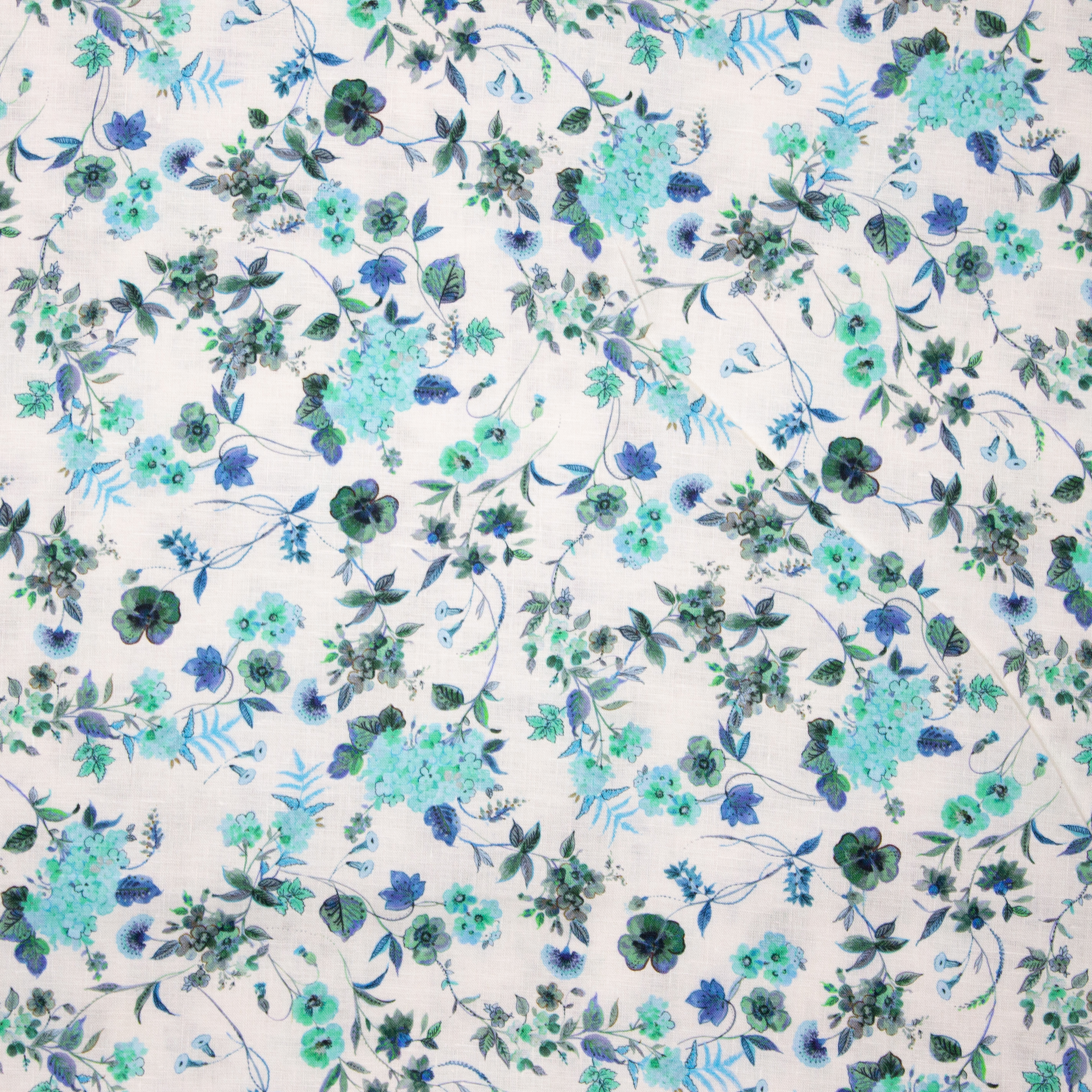 Witte Linnen met Bloemen van Alta Moda