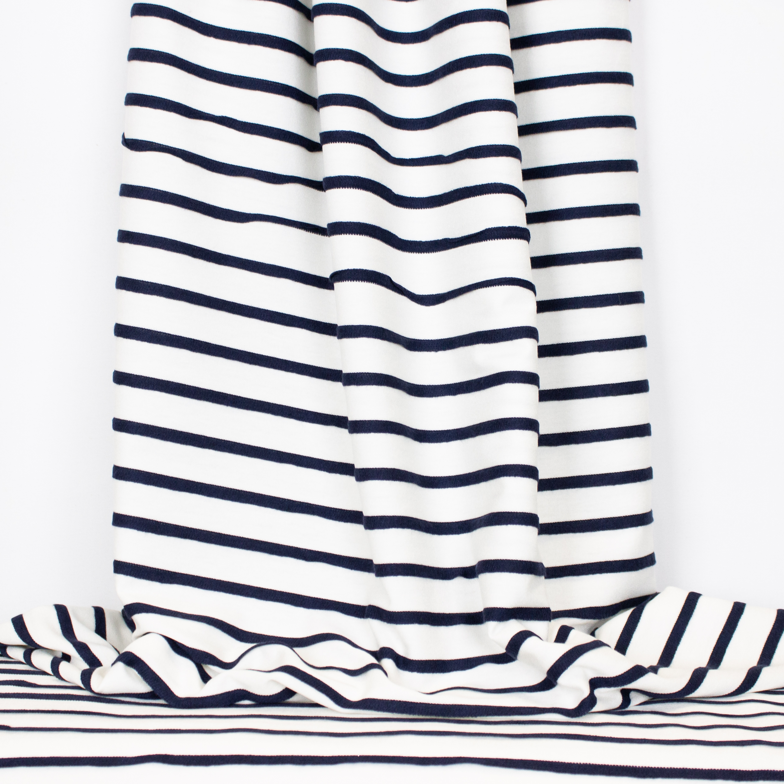 Gestreepte viscose tricot van La Maison Victor