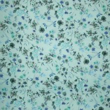 Groene Linnen met Bloemetjes van Alta Moda