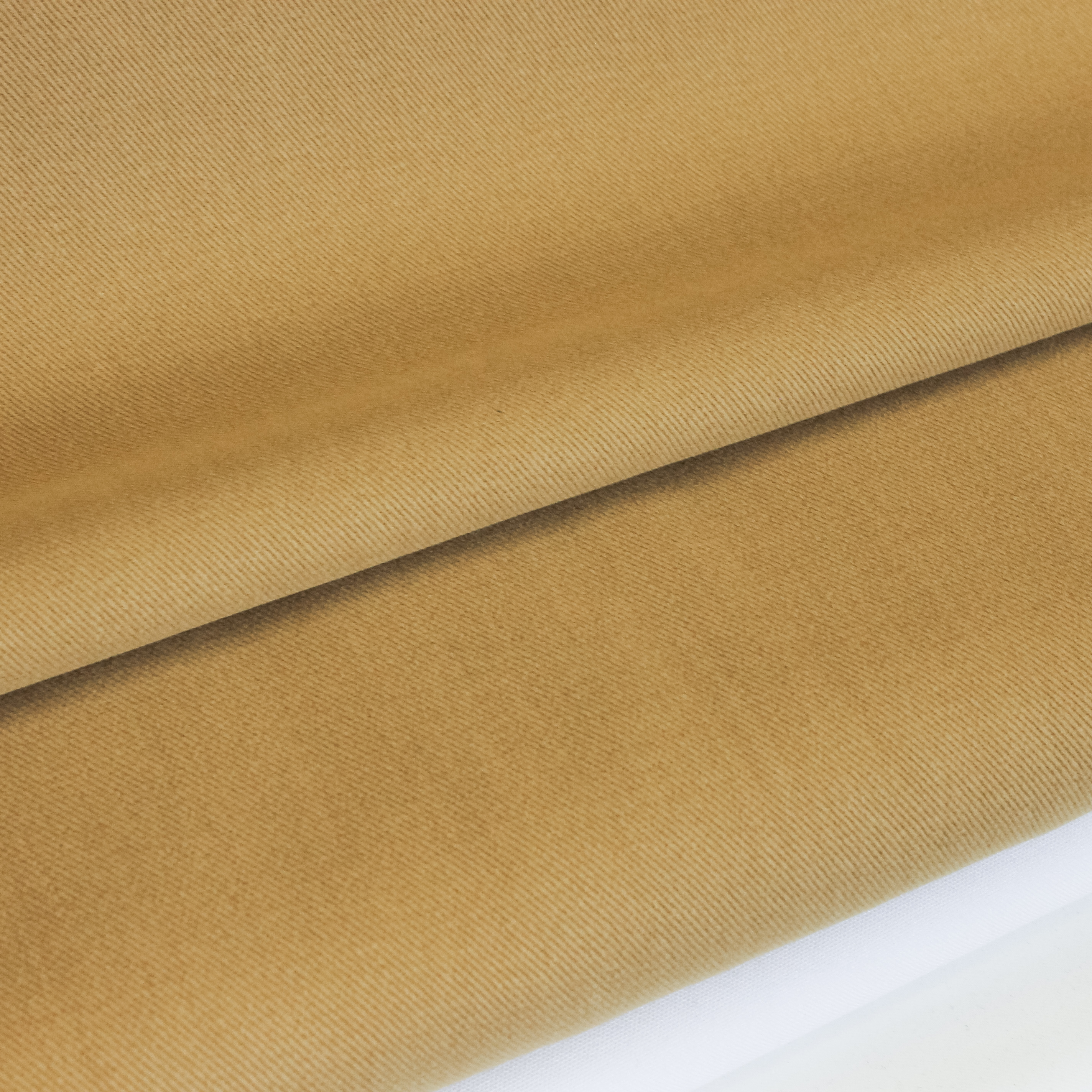 Camel katoen twill - La Maison Victor