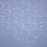 Blauwe Katoen Tricot met Eenhoorns