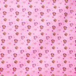Roze katoen met Paw Patrol print